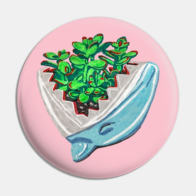 Shark Planter Pin by RaLiz