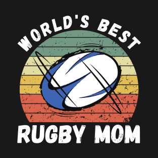 Best Rugby Mom T-Shirt