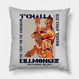 Thrilla in Wakanda Pillow