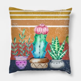 What The Fucculent Funny Cactus Succulent Gardening Pillow