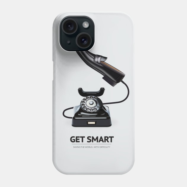 Get Smart - Alternative Movie Poster Phone Case by MoviePosterBoy