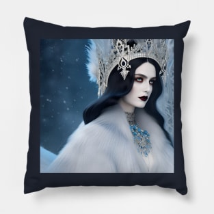 Queen of Winter Pillow