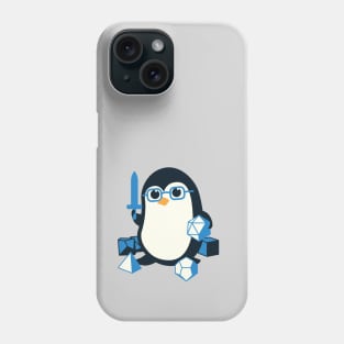 D&D Penguin Cute Dungeons and Dragons Nerd Gift Phone Case