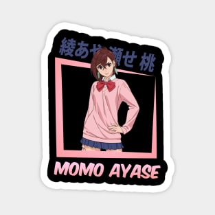 Momo Dandadan Anime Cool Design Magnet
