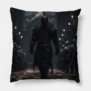 King of Fury: Imposing Leader of the Legion Unleashed Pillow