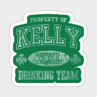 Kelly Irish Drinking Team St Patricks Day Magnet