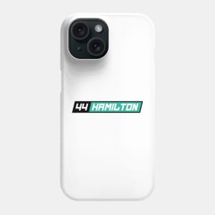 Lewis Hamilton 44 F1 Driver Phone Case