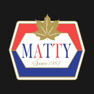 Matty Chef Canada Matheson logo T-Shirt