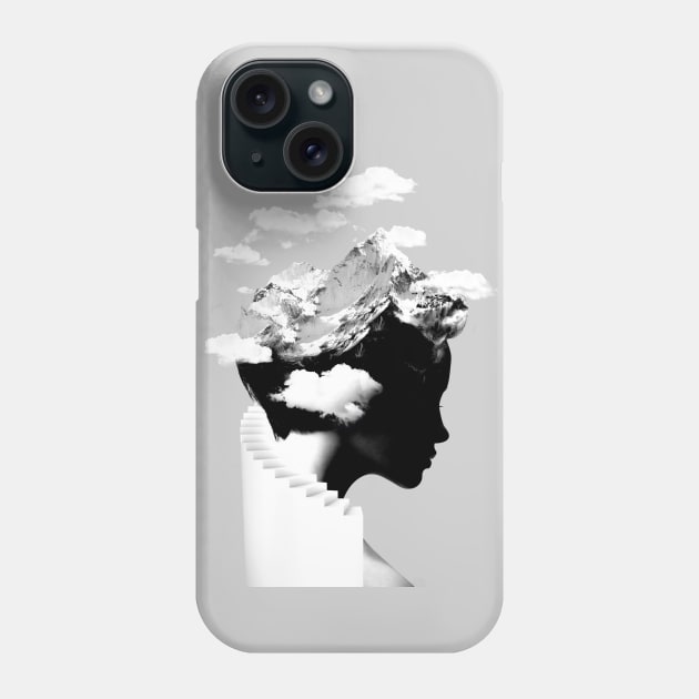 It's A Cloudy Day Phone Case by astronaut