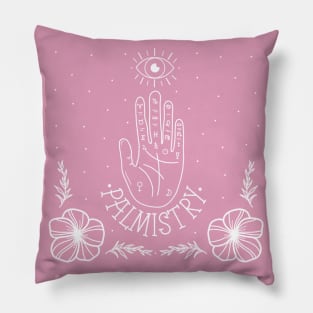 Pink palmistry Pillow