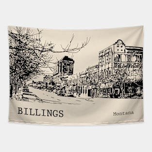 Billings - Montana Tapestry