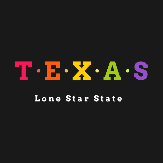 Texas, USA. Lone Star State. by Koolstudio
