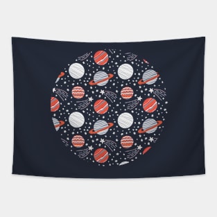 Intergalactic Planets Tapestry