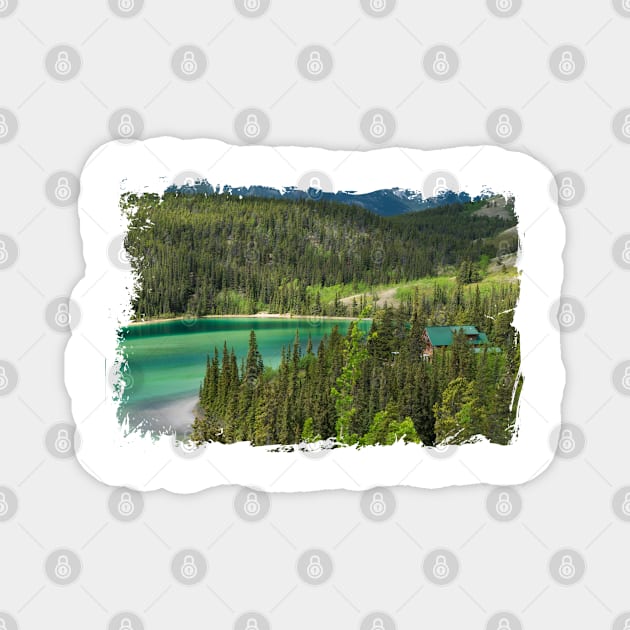 Emerald Lake - Klondike highway Magnet by Photomisak72