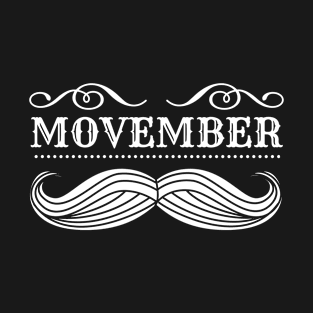 Movember Moustache T-Shirt