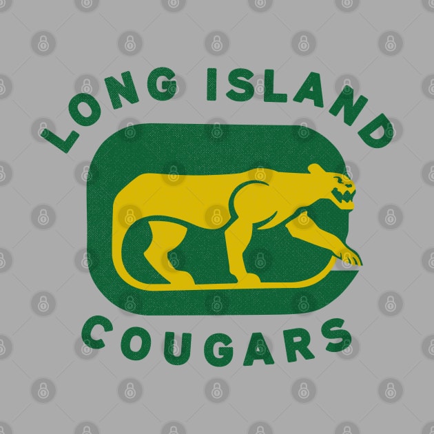 Defunct Long Island Cougars NAHL Hockey 1973 by LocalZonly