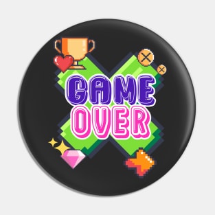 Game Over Pin