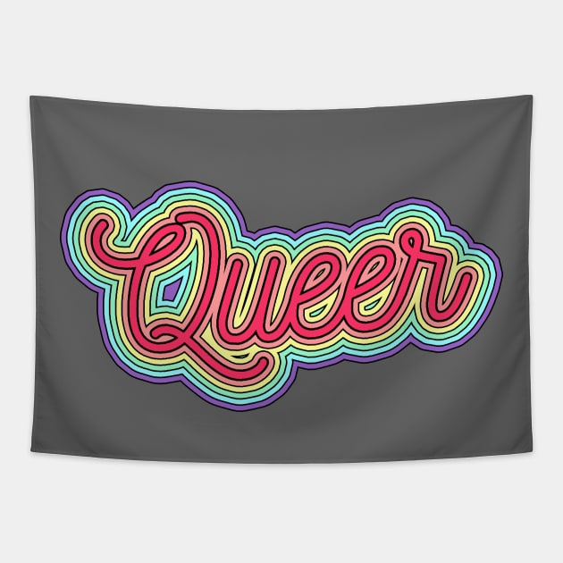 Queer - Eyesasdaggers Tapestry by eyesasdaggers