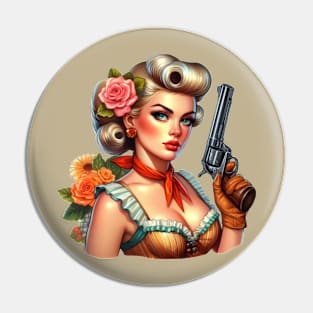 Prairie Bombshell Pin