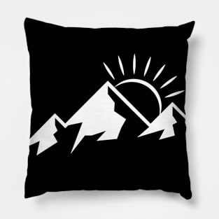 Mountains Hiking Pillow