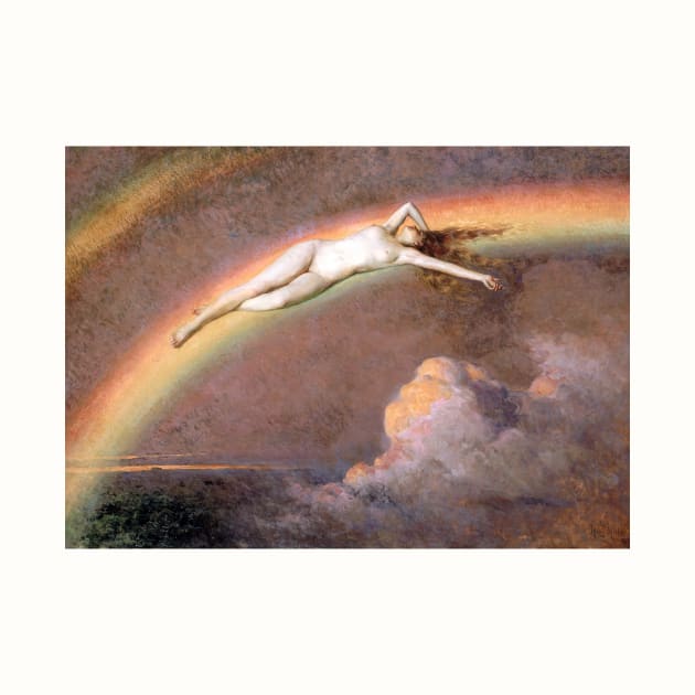 The Spirit of the Rainbow (1912-1919) by Henry Mosler by WAITE-SMITH VINTAGE ART