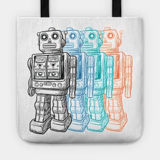 Tales From Another Dimension (Robots) Tote