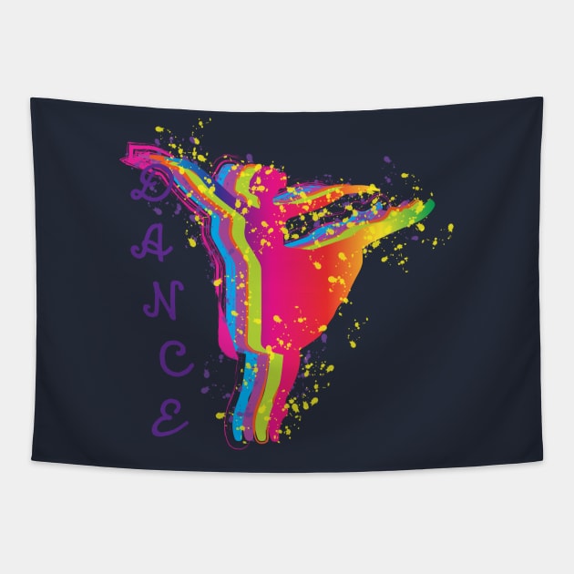 Dancer Tapestry by rmcox20