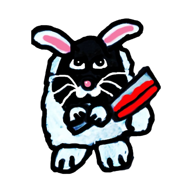 Evil Bunny Executioner by lisaeldred