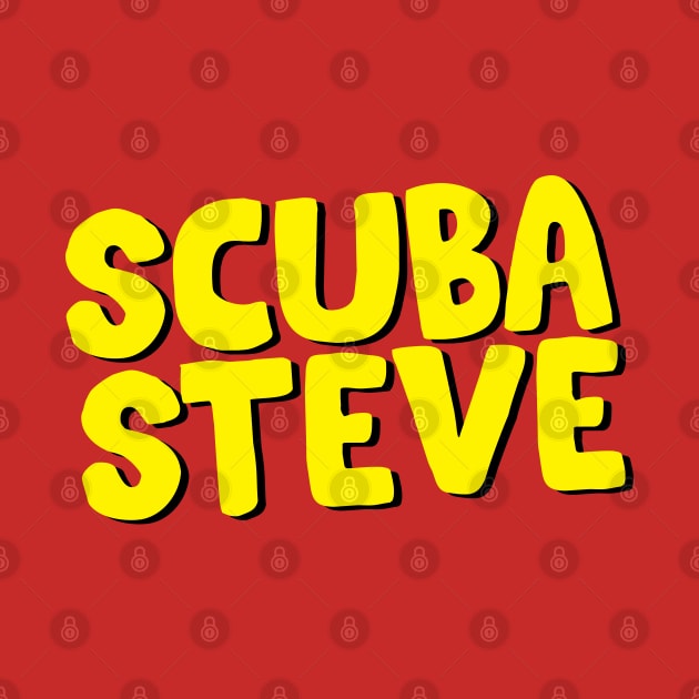 Scuba Steve //\\ Typography Design by Trendsdk