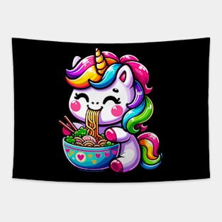 Space Unicorn Ramen Tapestry