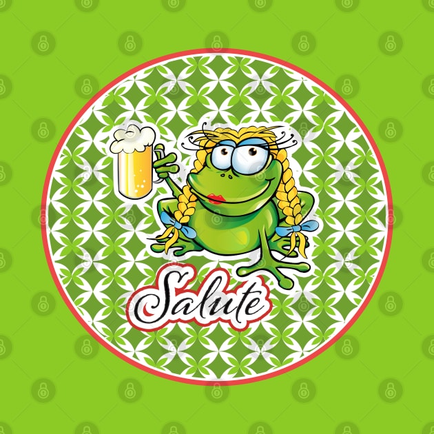Salute Frog by O.M design