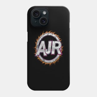 Glitch burnt AJR logo Phone Case