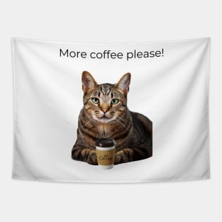 Coffee Give Me Power Tapestry