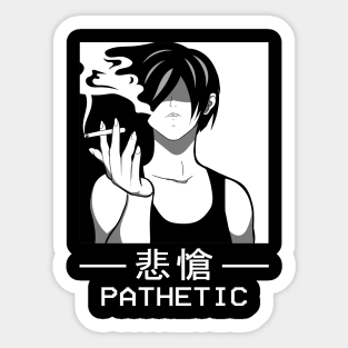 aesthetic anime stickers teepublic