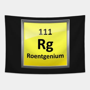 Roentgenium Periodic Table Element Symbol Tapestry