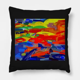 Stocksom Abstract Reflection Pillow