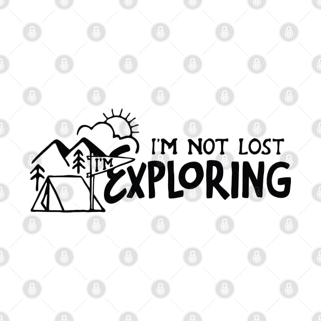 Im not Lost Im Exploring by quilimo