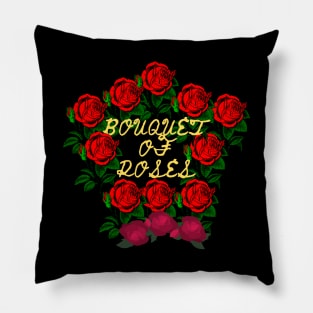 bouquet of roses Pillow
