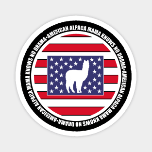 Alpaca Mama No Drama Magnet