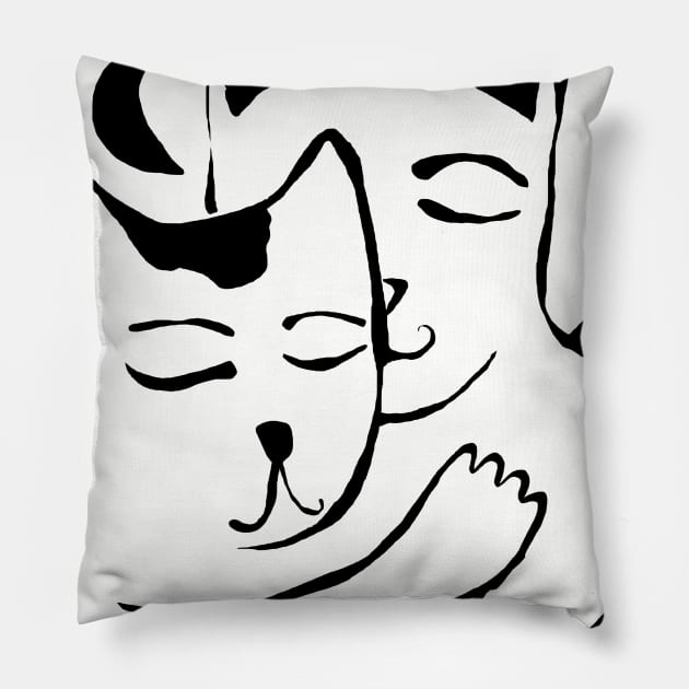 Catlove Pillow by zsofiporkolab