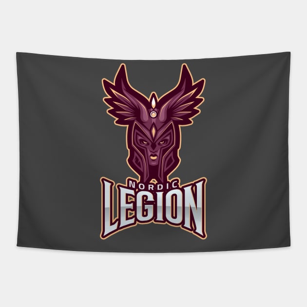 Nordic Legion Tapestry by SomebodyShirts