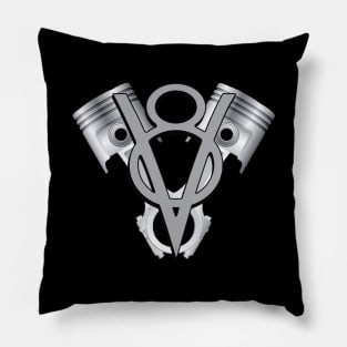 V8 Engine piston American Muscle car Pillow