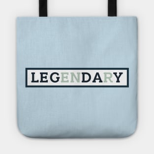 Leg Day Legendary Gym Motivation Design Tote