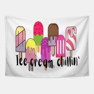 Ice Cream Chillin Tapestry