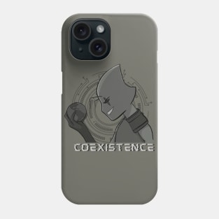 Hax With Earth gray tones Phone Case