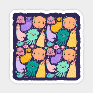 Cute monsters Magnet