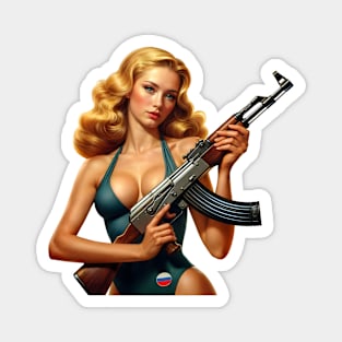 Pinup Girl Magnet