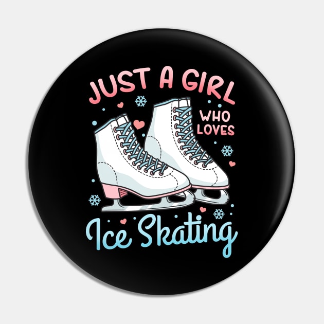 Ice Skating Ice Skater Figure Skater Ice Skating Lover Pin by CreativeGiftShop