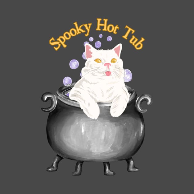 Spooky Hot Tub - Halloween Special by Purrcival 