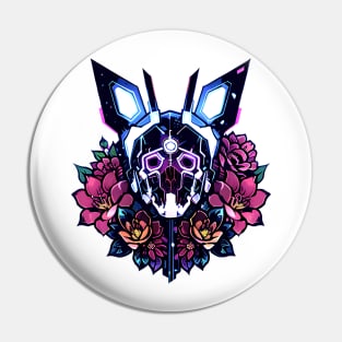 Cyberpunk Flowers Pin